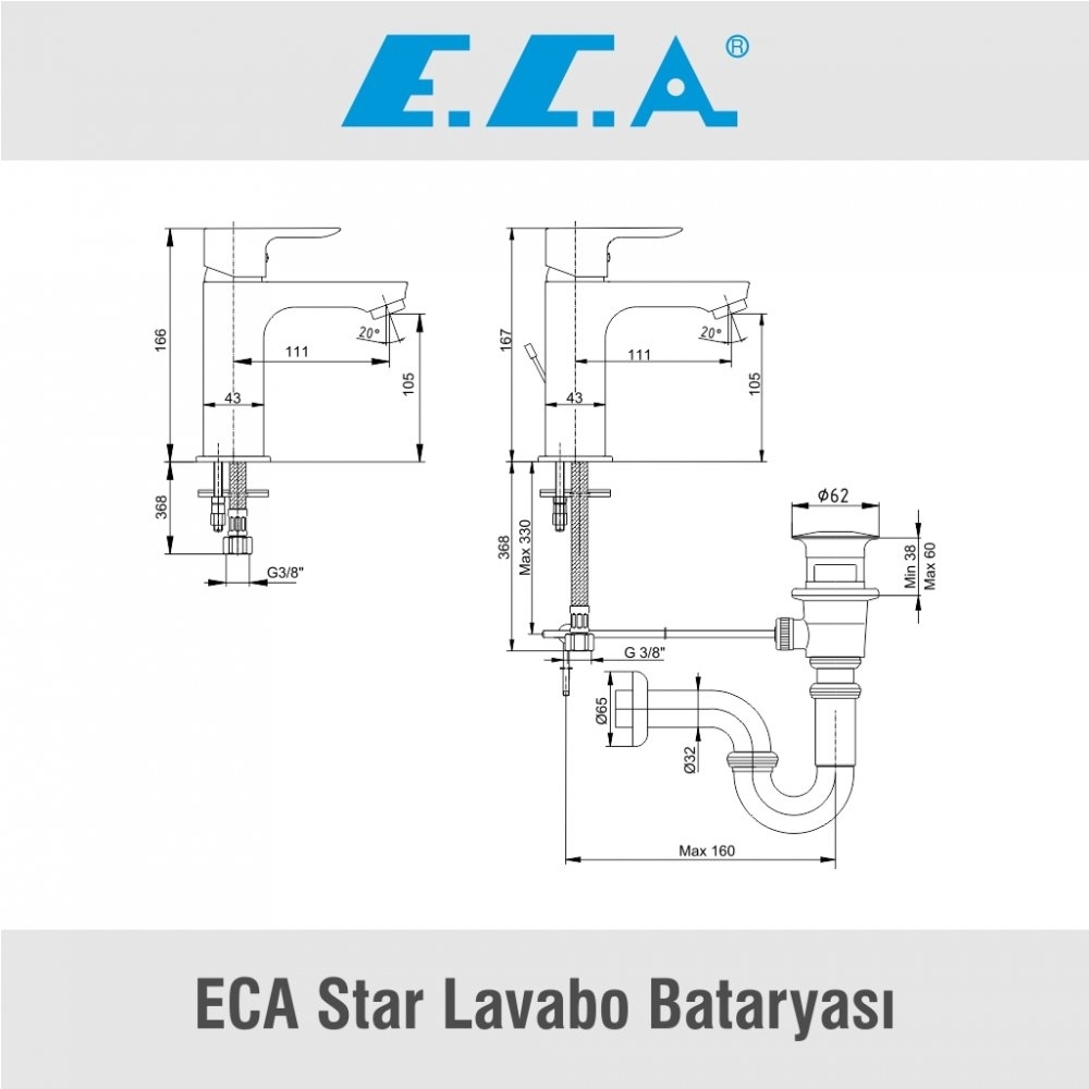 ECA Star Lavabo Bataryası, 102108967