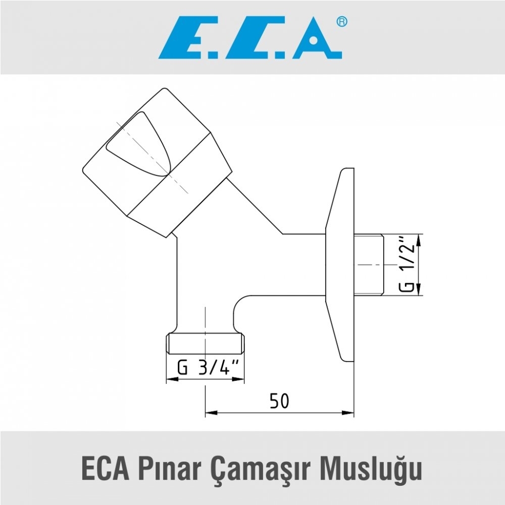 ECA Pınar Çamaşır Musluğu, 102109276