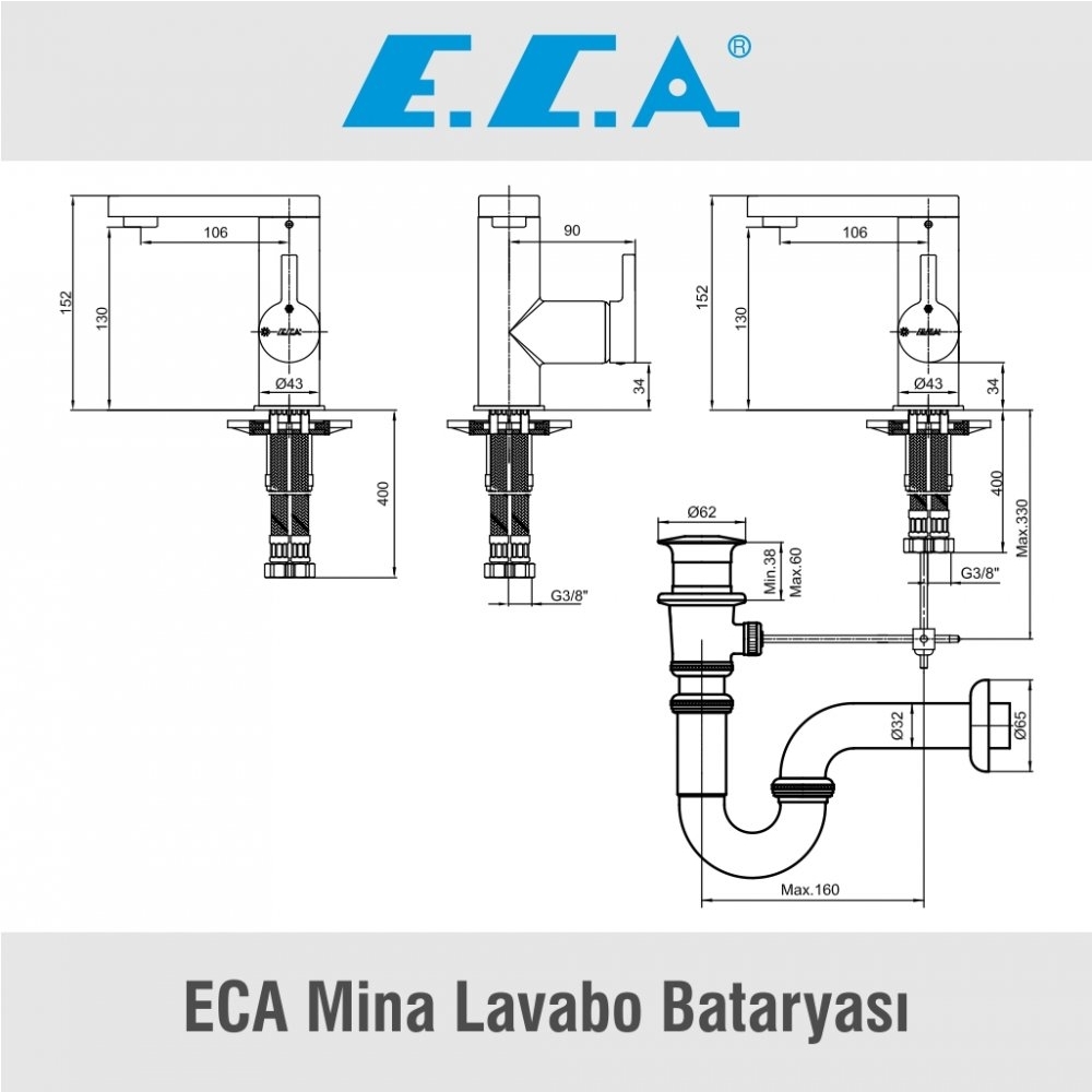 ECA Mina Lavabo Bataryası, 102108938H